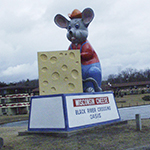 Giant happy mouse - only in Wisconsin - again.