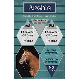Archie Stall Card.